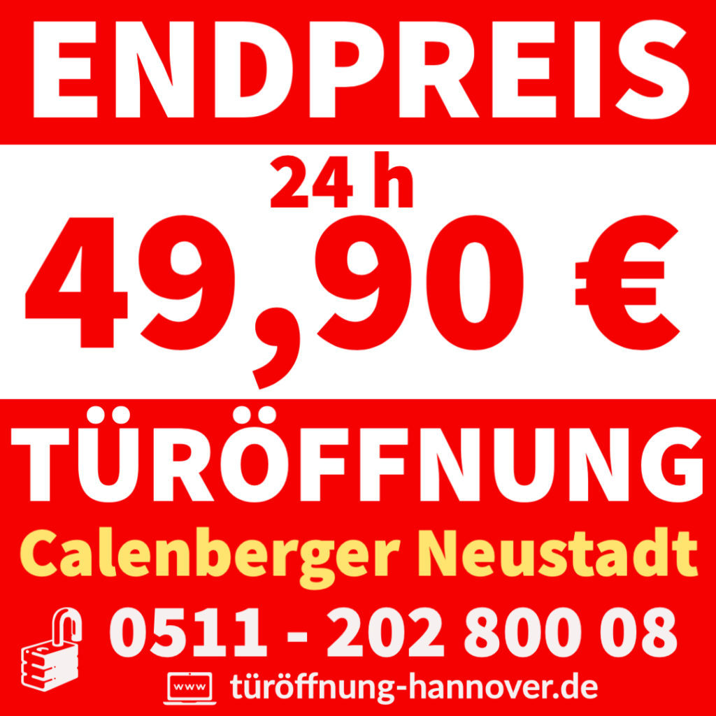 Schlüsselnotdienst Calenberger Neustadt Hannover – 24h Notdienst